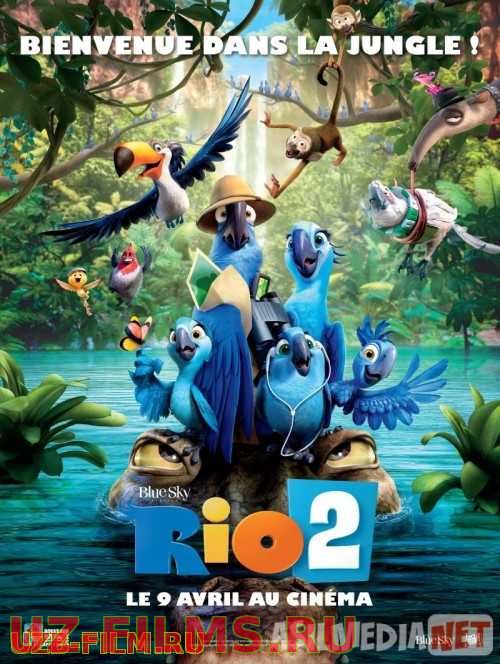 Rio 2 multfilm Uzbek tilida 2014