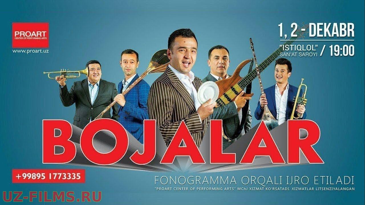 Bojalar SHOU 2017 - 50 kulgu 50 qo'shiq nomli konsert dasturi 2017