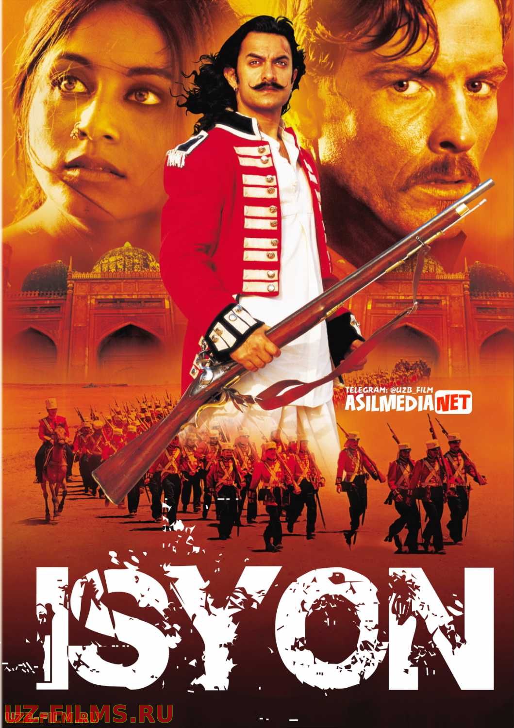 Isyon / Mangal Pandey Hind kino 2005 Uzbek tilida